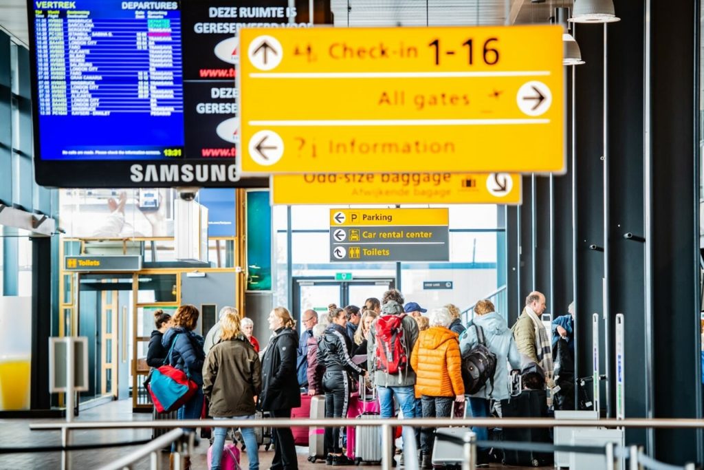 Terminal van Rotterdam The Hague airport (RTM) (Bron: Rotterdam The Hague airport)