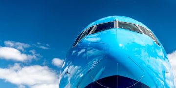 Neus van de Boeing 777-300 van KLM (Bron: KLM)