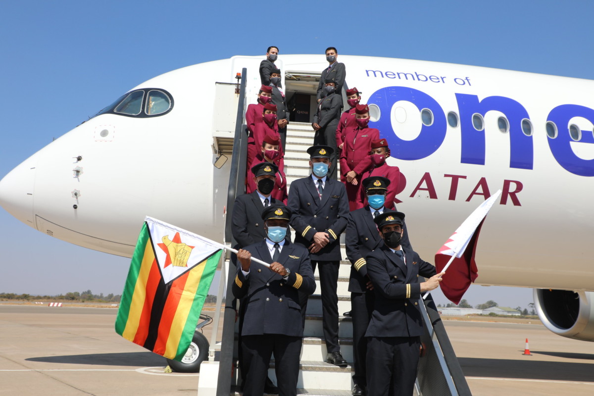 Qatar Airways wordt verwelkomd in Rwanda (Bron: Qatar Airways)