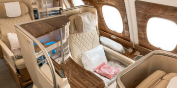 Emirates business class