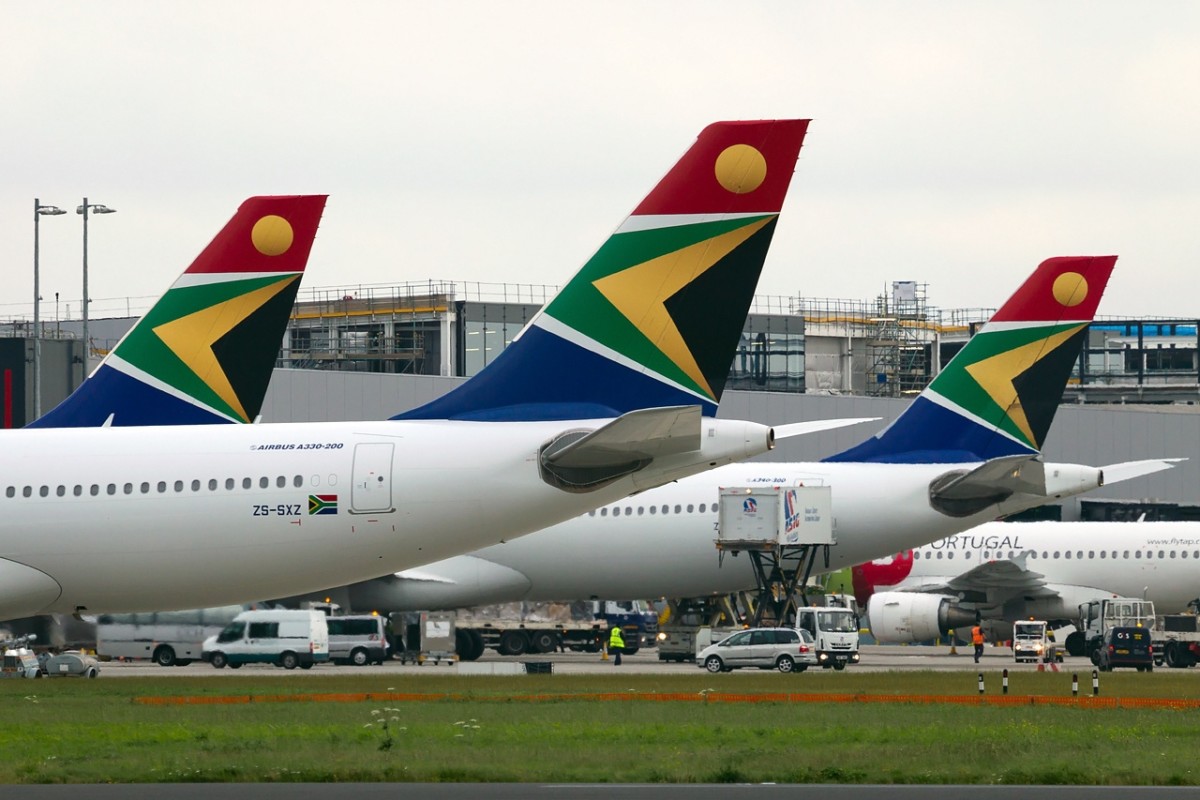 South African Airways Airbus A330-243 op de luchthaven van Londen Heathrow (Bron: Wikimedia Commons / Alex Beltyukov - RuSpotters Team)