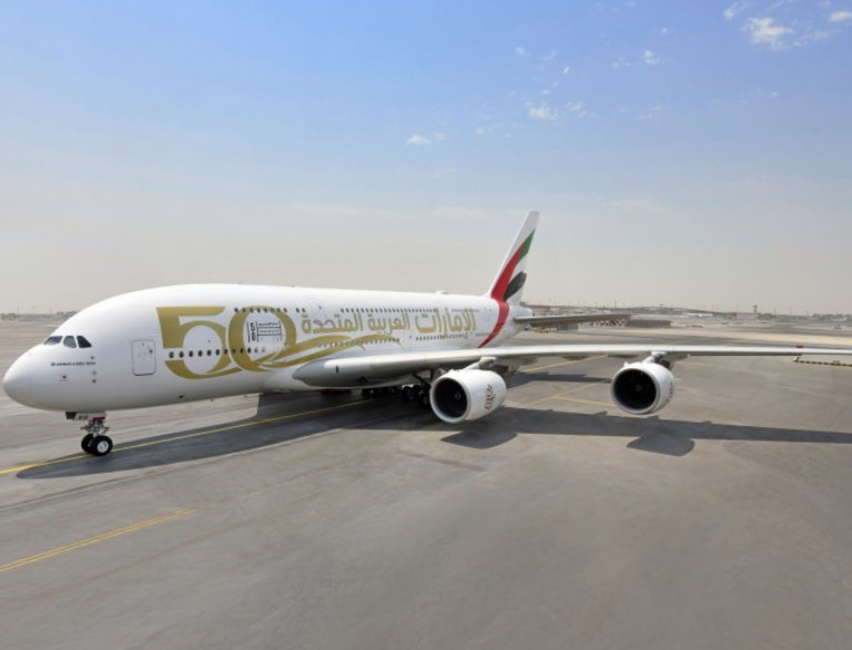 Emirates, 50-jarig bestaan, VAE