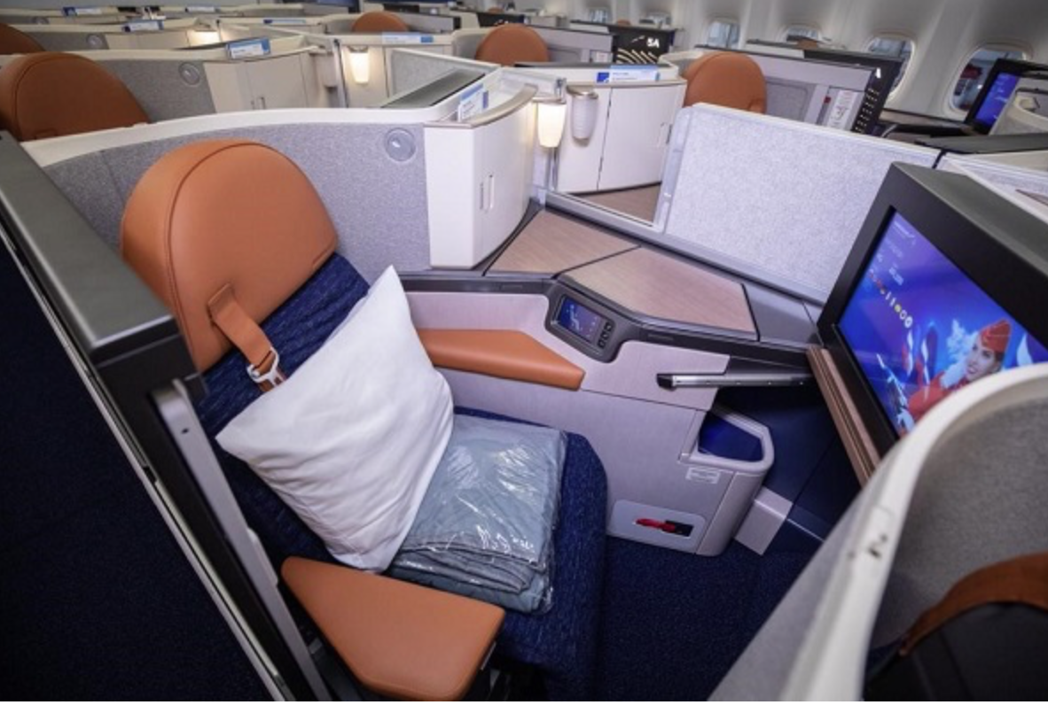 Aeroflot, Boeing 777, Business class