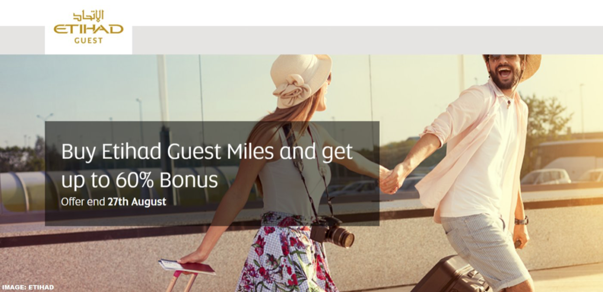 Etihad guest miles kopen bonus