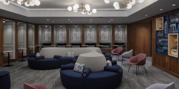 Impressive van de nieuwe American Express Centurion Lounge op London Heathrow (Bron: American Express)