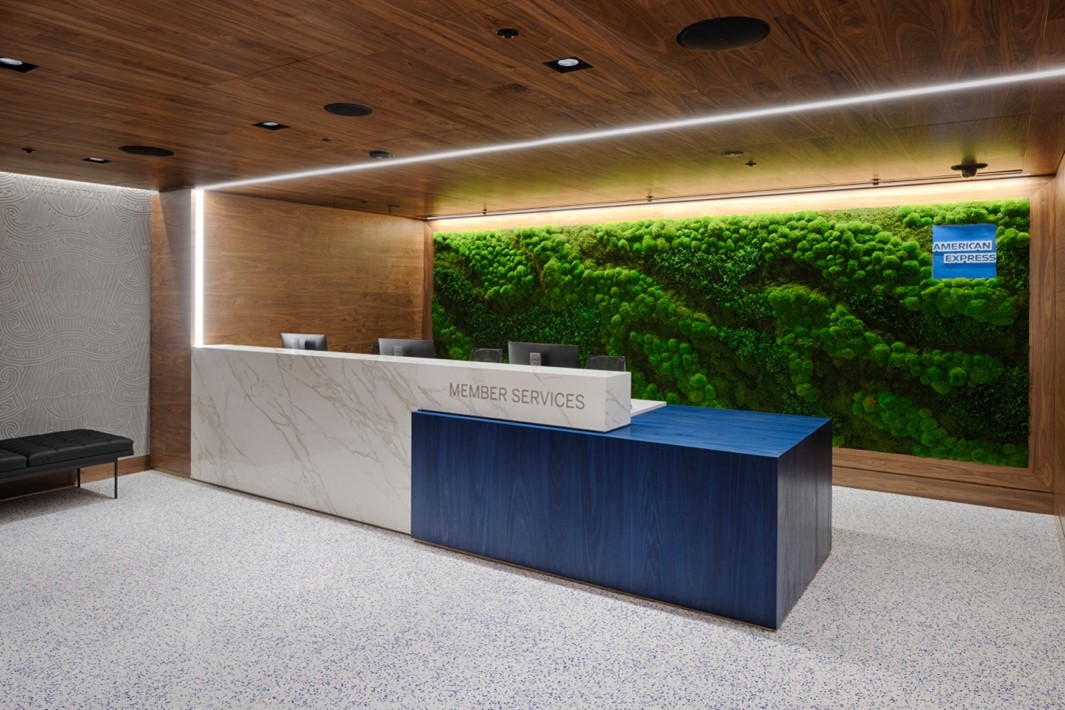 Impressive van de nieuwe American Express Centurion Lounge op London Heathrow (Bron: American Express)