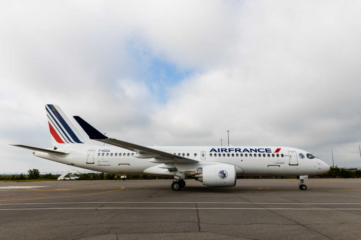 Zien de nieuwe A220 van Air France straks ook in Amsterdam? (Bron: Air France)