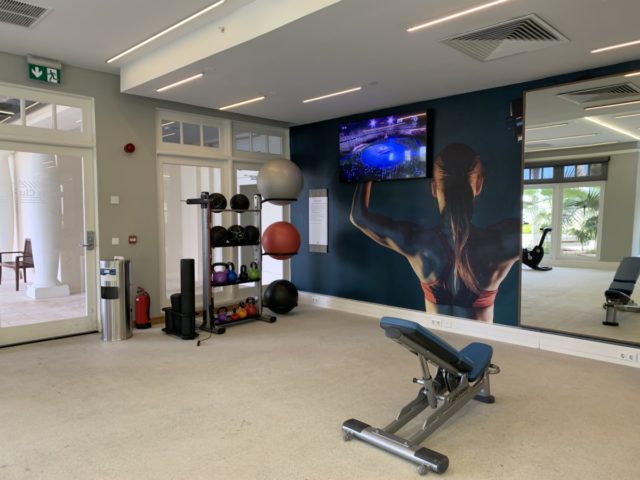 Fitness Room van het Marriott Beach Resort Curaçao