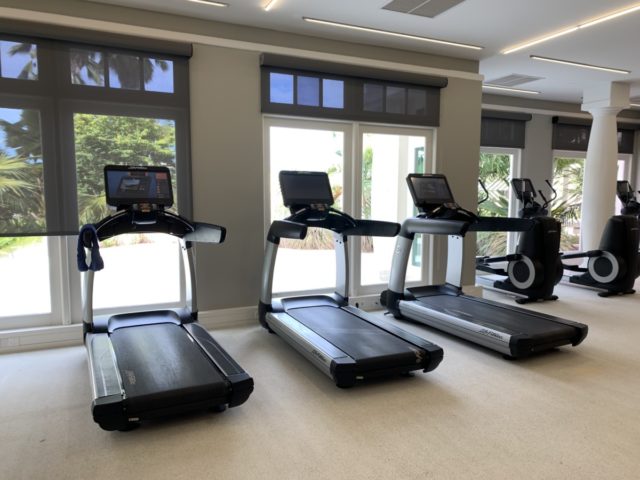 Fitness Room van het Marriott Beach Resort Curaçao