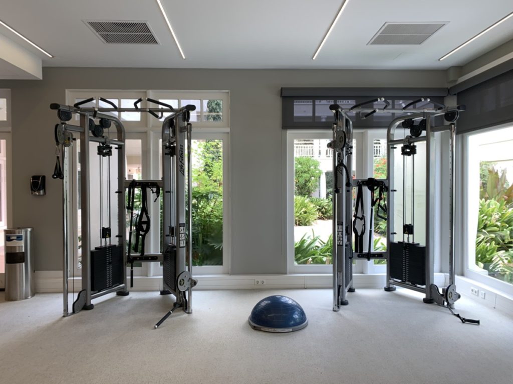 Fitness Room van het Marriott Beach Resort Curaçao