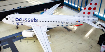 Airbus A319 in nieuwe Brussels Airlines livery (Bron: Brussels Airlines)