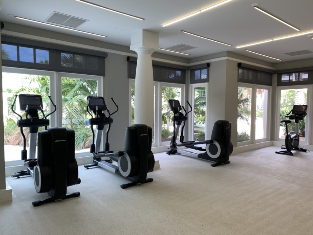 Fitness Room van het Marriott Beach Resort Curaçao