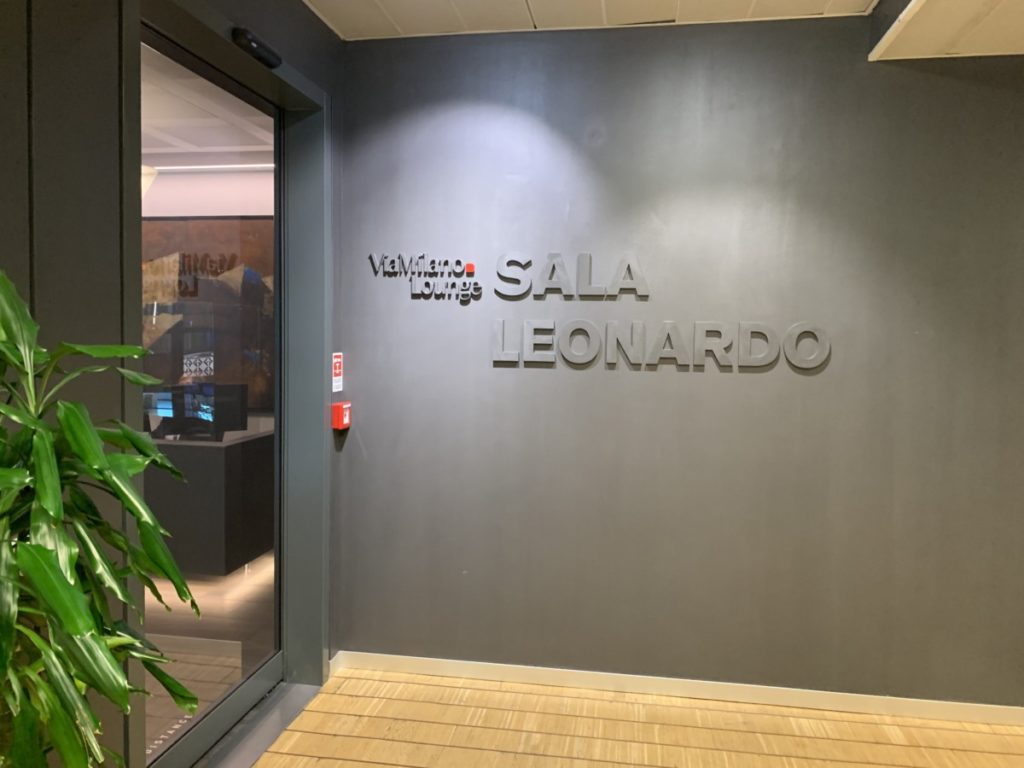 Review: Sala Leonardo Lounge Milaan Linate Airport