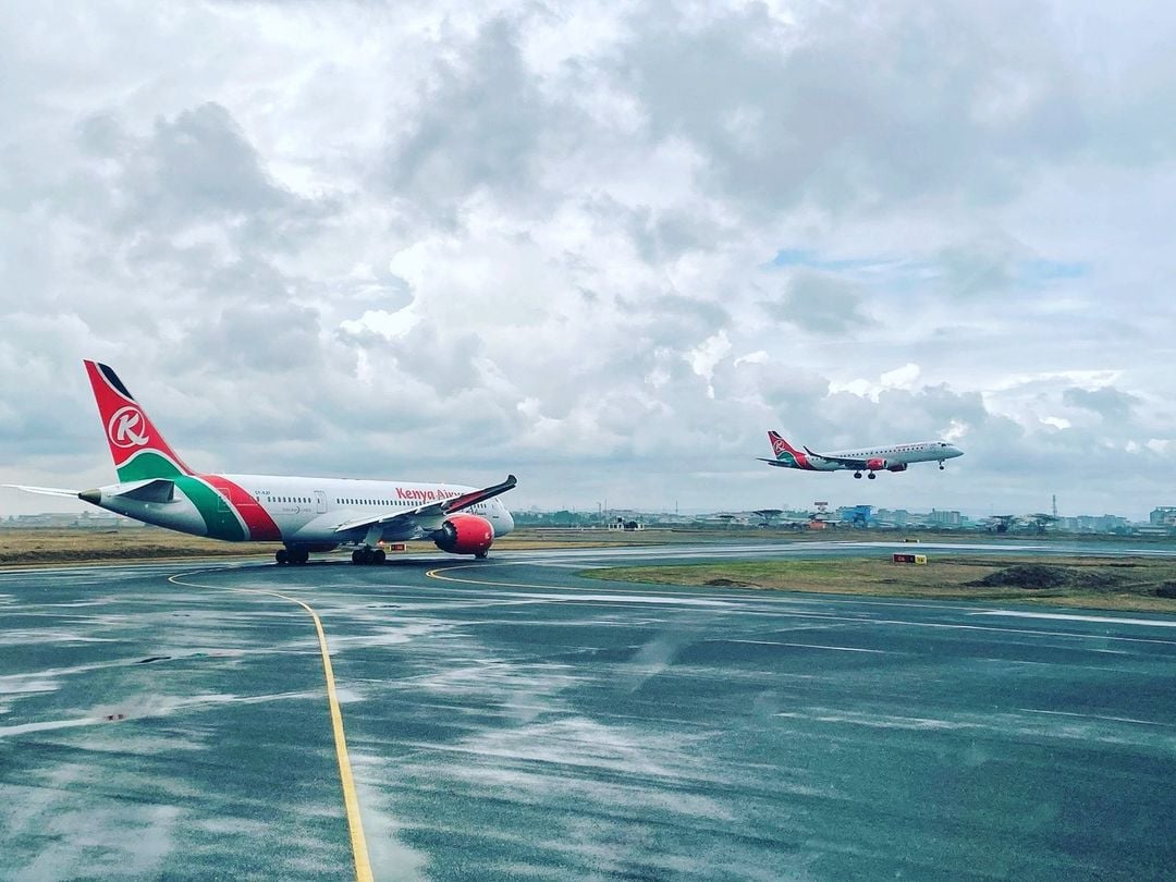 Kenya Airways (Bron: Facebook / Courtesy | Capt. M Noordin)