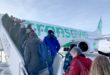 De eerste Transavia vlucht naar Scandinavian Mountains vertrok afgelopen zondag (Bron: BBI Travel / Transavia)
