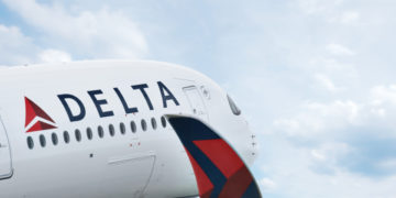 Airbus A350 in Delta livery (Bron: Delta)