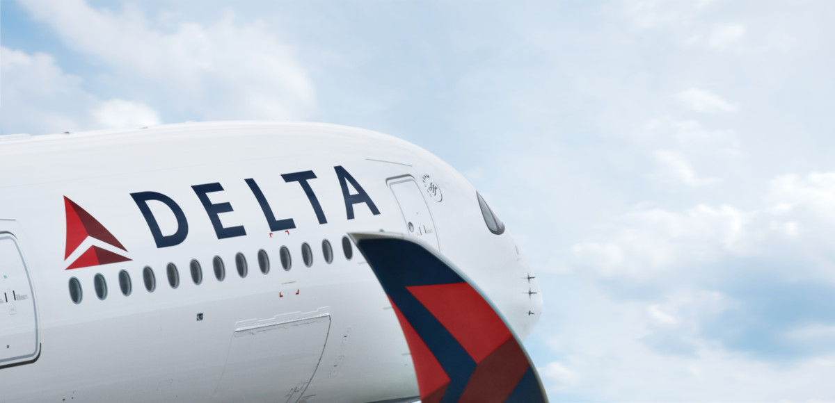 Airbus A350 in Delta livery (Bron: Delta)