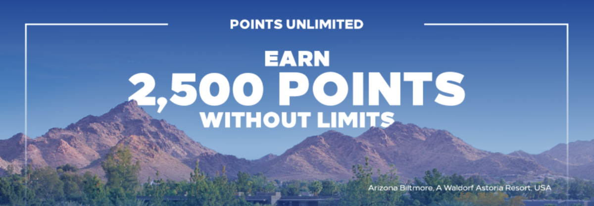 Hilton Honors Points Unlimited Promo