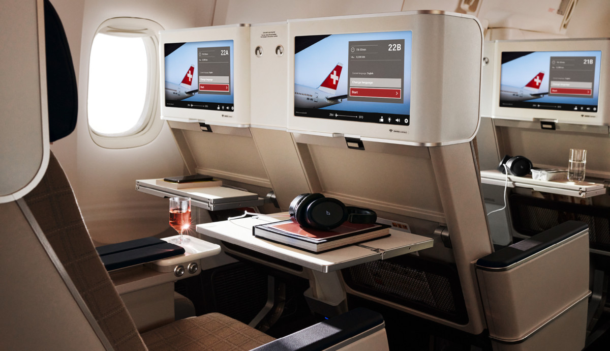 Nieuwe Premium Economy cabine SWISS aan boord van de Boeing 777-300ER (Bron: SWISS) Mileage Bargains