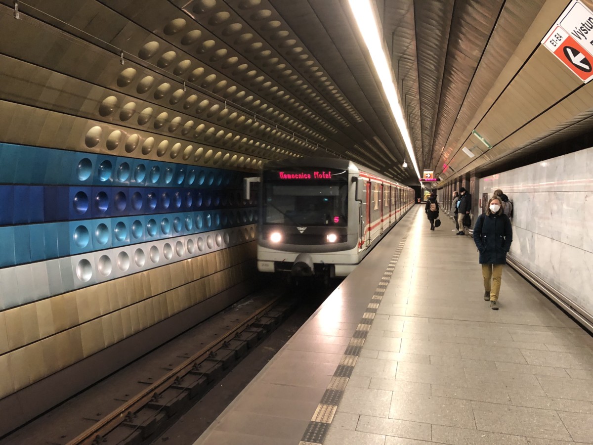 metro Praag