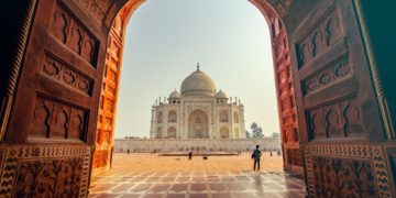 Taj Mahal, Agra, India (Bron: Unsplash/Sylwia Bartyzel)