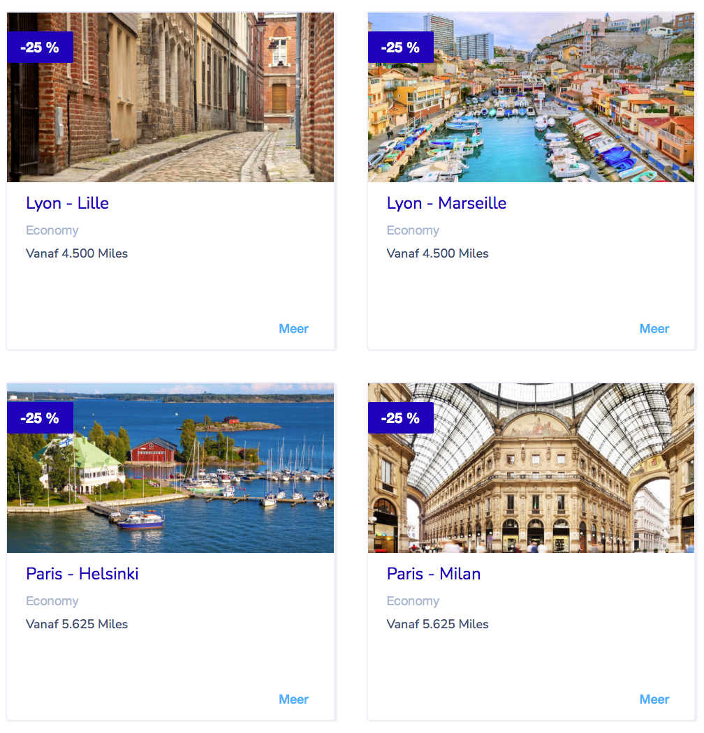 Flying Blue Promo Rewards Maart 2022