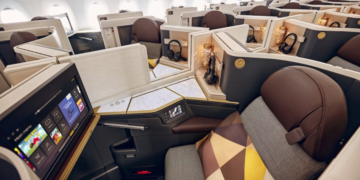 Etihad A350 business class