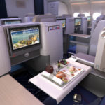 Business Class cabine aan boord van de Airbus A330 van Brussels Airlines (Bron: Brussels Airlines)