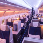 Business Class cabine aan boord van de Airbus A330 van Brussels Airlines (Bron: Brussels Airlines)