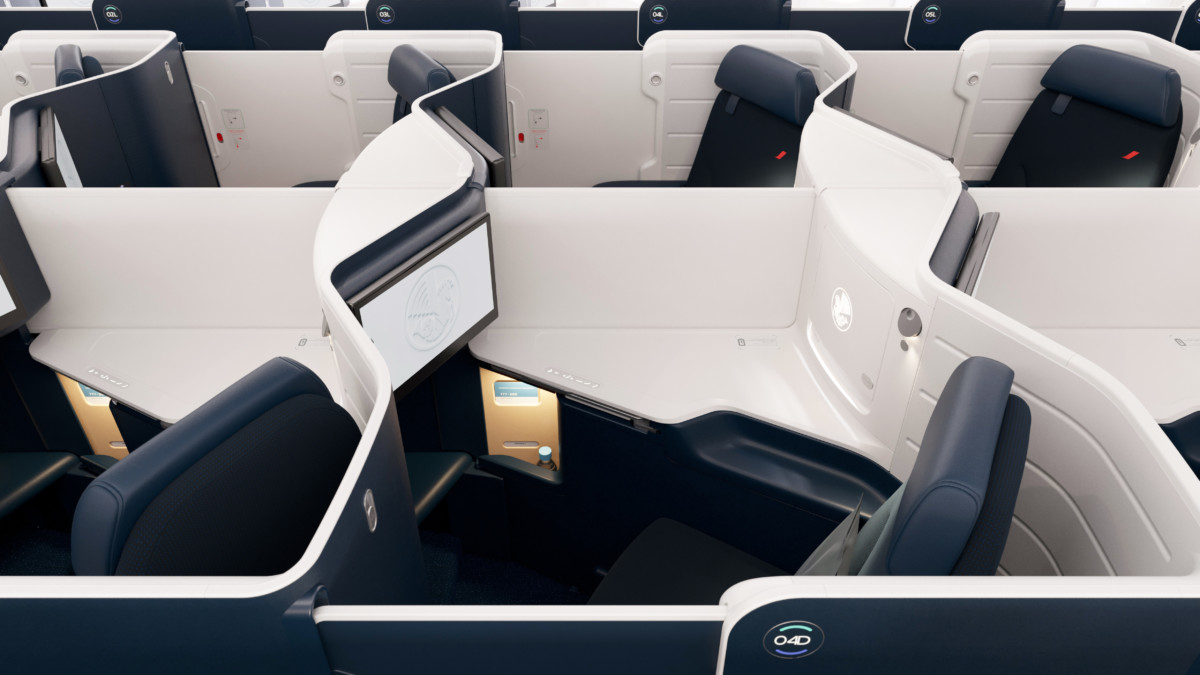 Nieuwe Business Class cabine in de Boeing 777-300 van Air France (Bron: Air France)