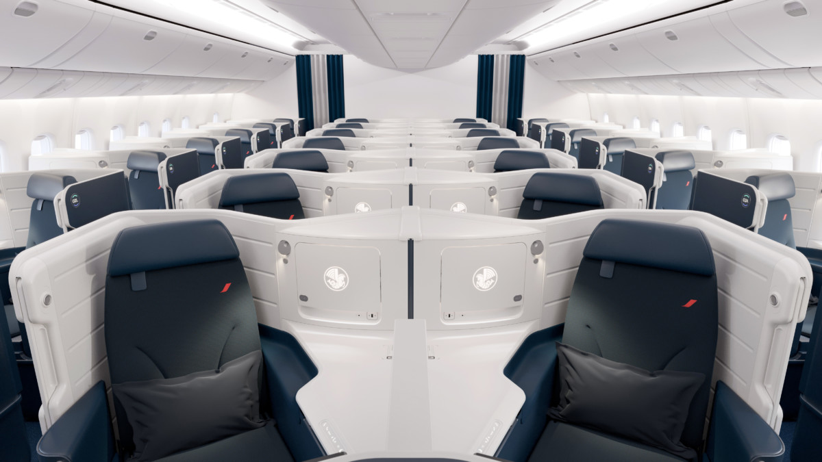 Nieuwe Business Class cabine in de Boeing 777-300 van Air France (Bron: Air France)