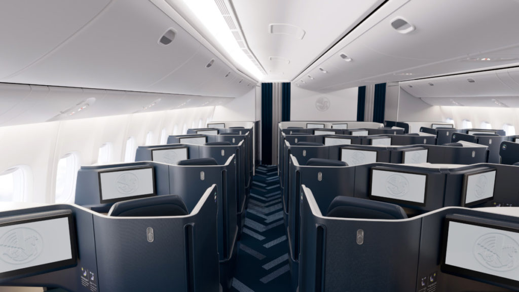 Nieuwe Business Class cabine in de Boeing 777-300 van Air France (Bron: Air France)