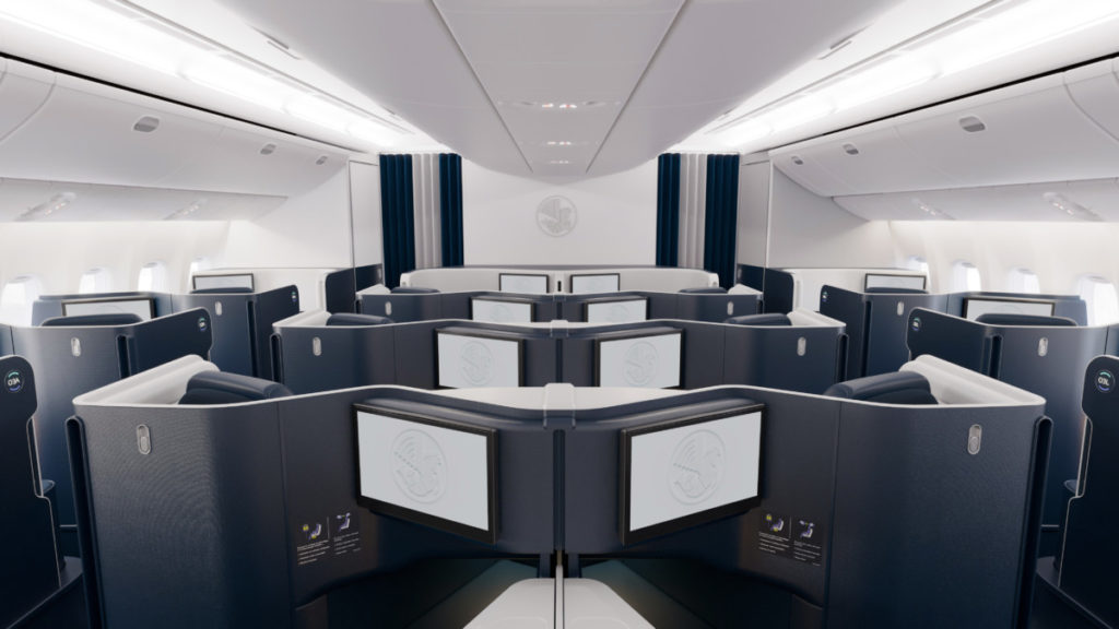 Nieuwe Business Class cabine in de Boeing 777-300 van Air France (Bron: Air France)