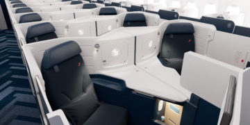 Nieuwe Business Class cabine in de Boeing 777-300 van Air France (Bron: Air France)