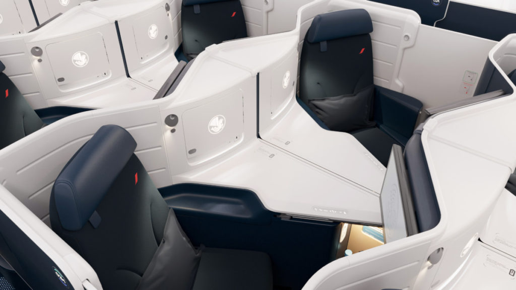 Nieuwe Business Class cabine in de Boeing 777-300 van Air France (Bron: Air France)