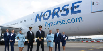 Crew voor de Boeing 787 Dreamliner van Norse Atlantic Airways (Bron: Norse Atlantic Airways / Pawel Gradek)