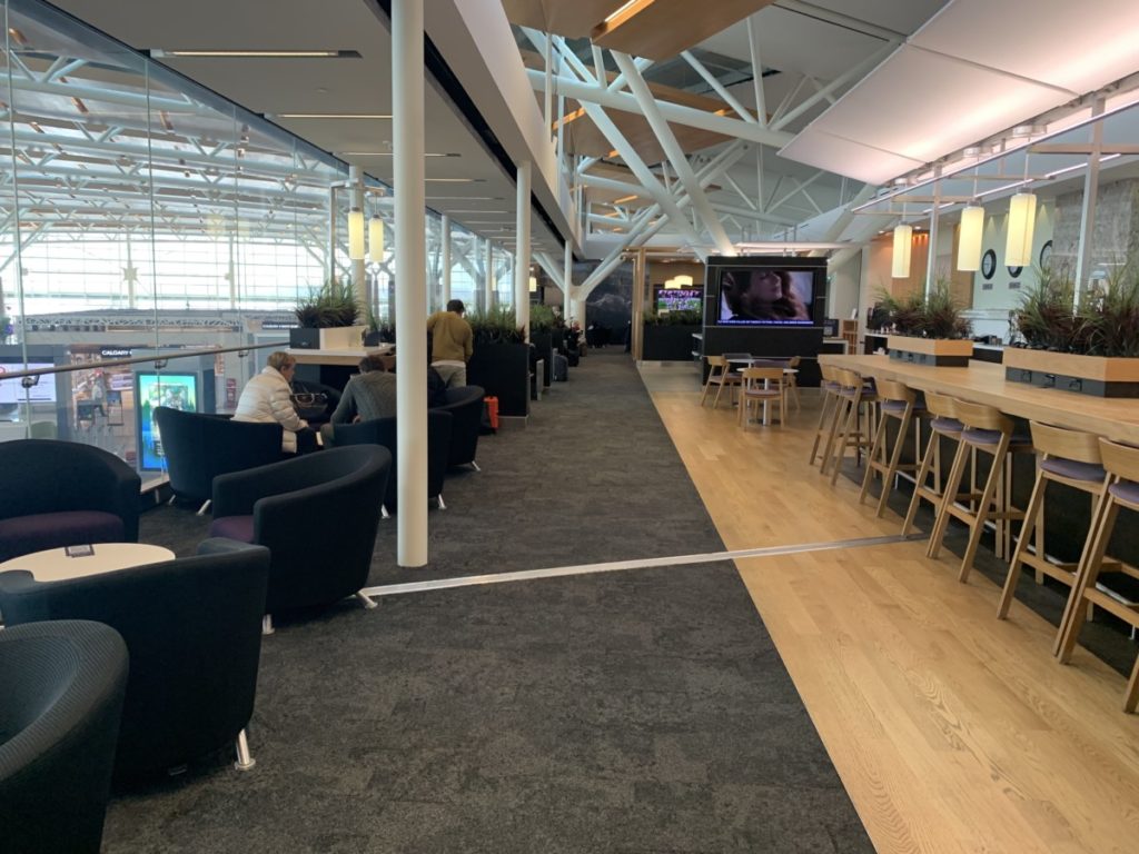 Review: Calgary Airport Aspire Lounge International