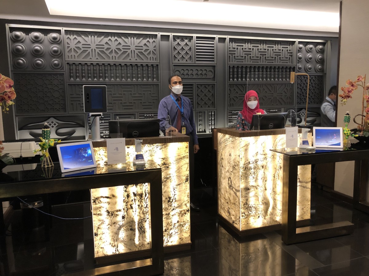 Malaysia Airlines Domestic Golden Lounge Kuala Lumpur