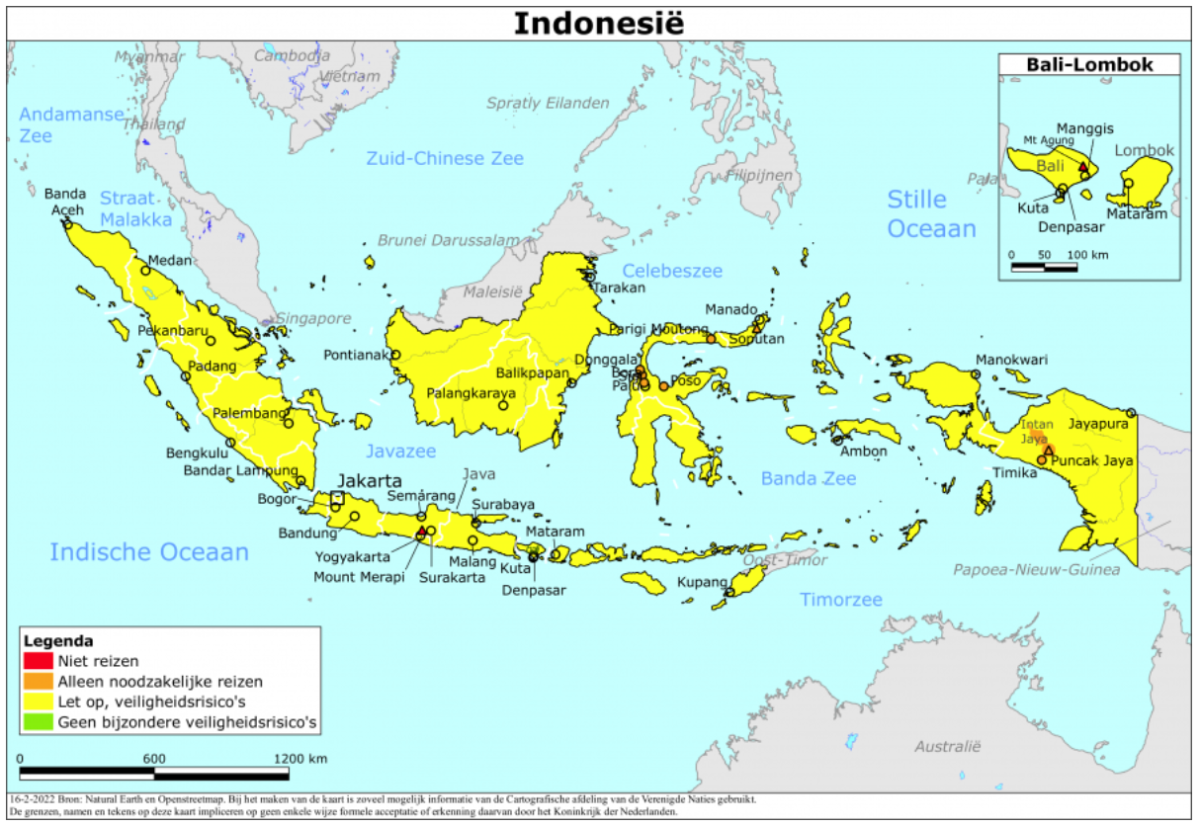 Reisadvies Indonesië