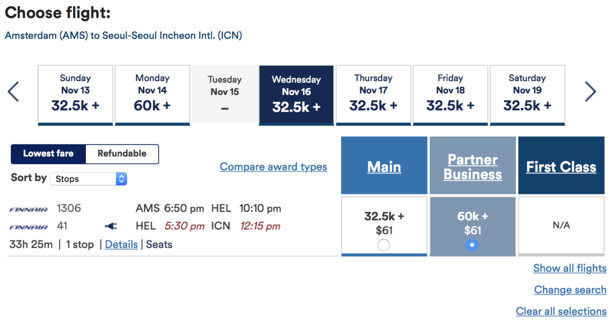 finnair Alaska miles