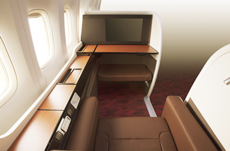 Japan Airlines first class