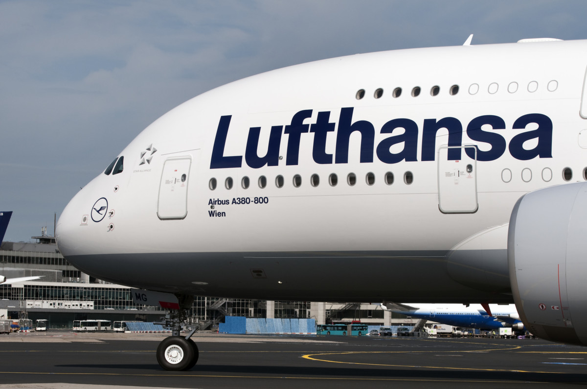 Airbus A380 van Lufthansa genaamd ‘Wenen’ (Bron: Lufthansa)