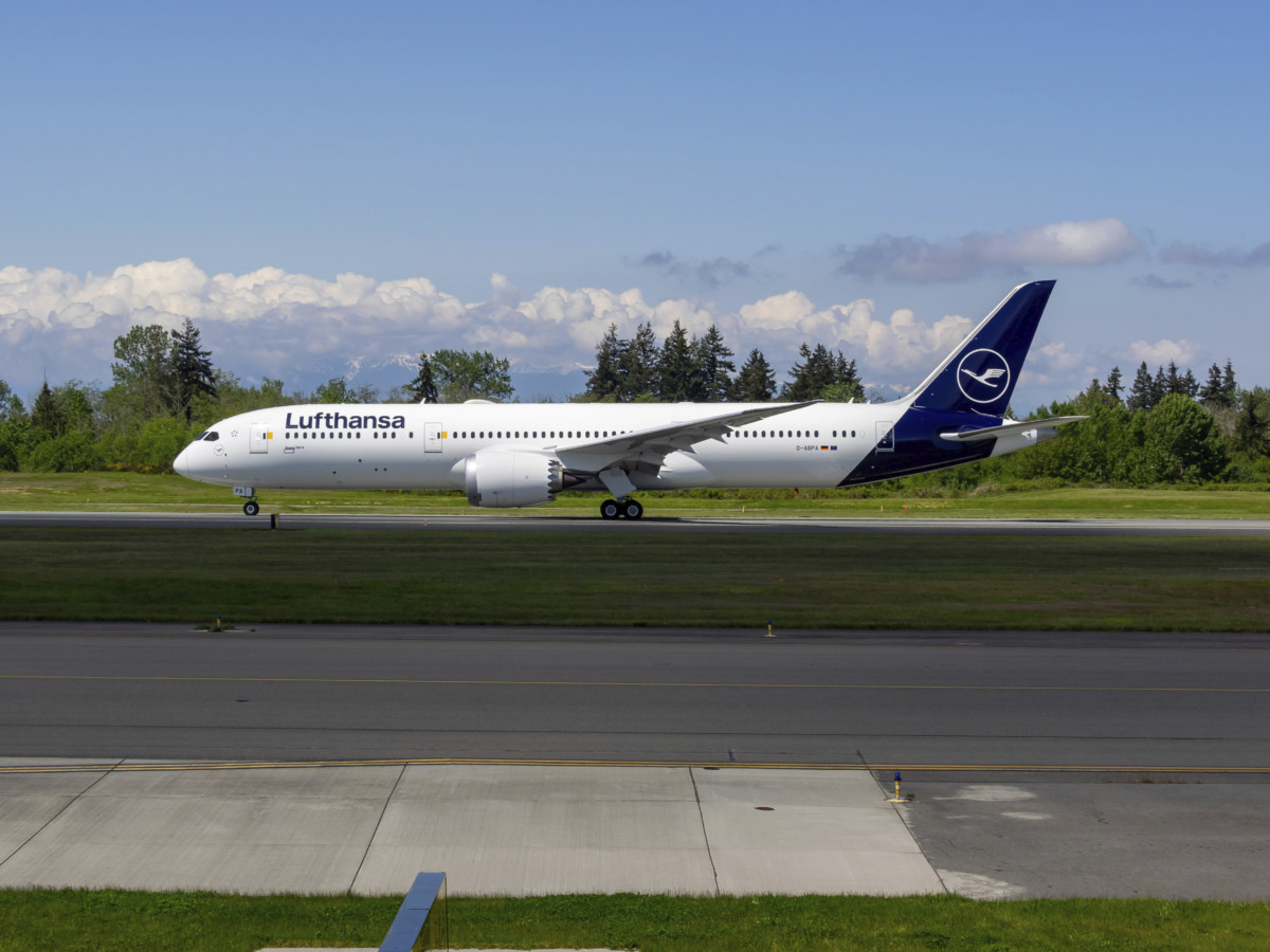 De nieuwe Boeing 787-9 van Lufthansa (Bron: Lufthansa)