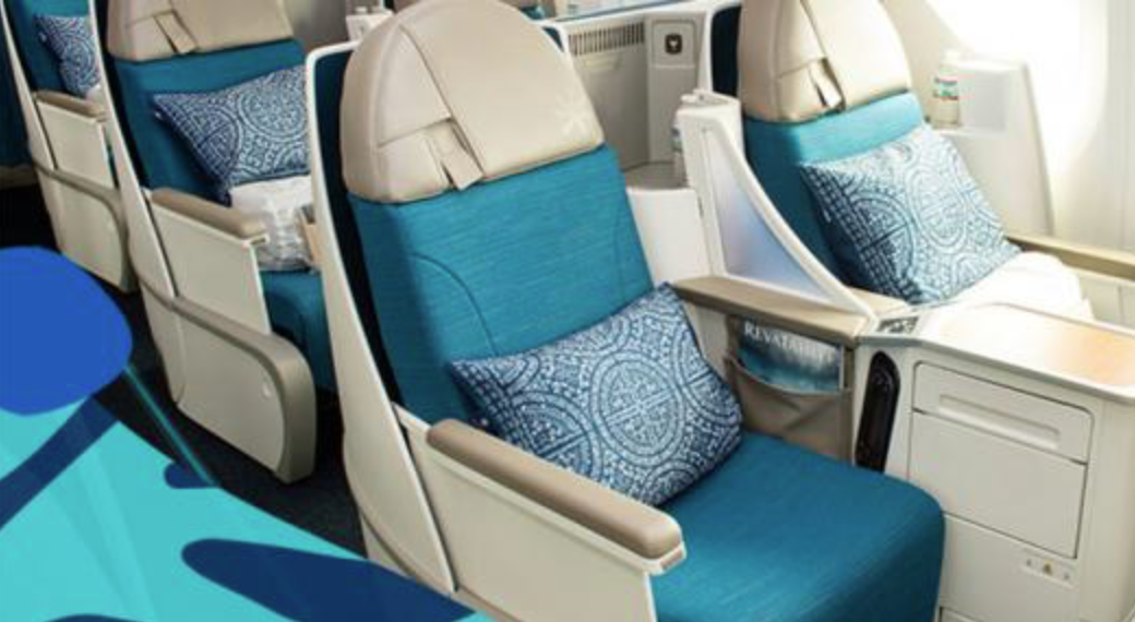 Air Tahiti Nui business class Boeing 787-9 Dreamliner