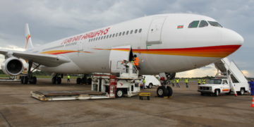 Toestel van Surinam Airways (Bron: Surinam Airways)