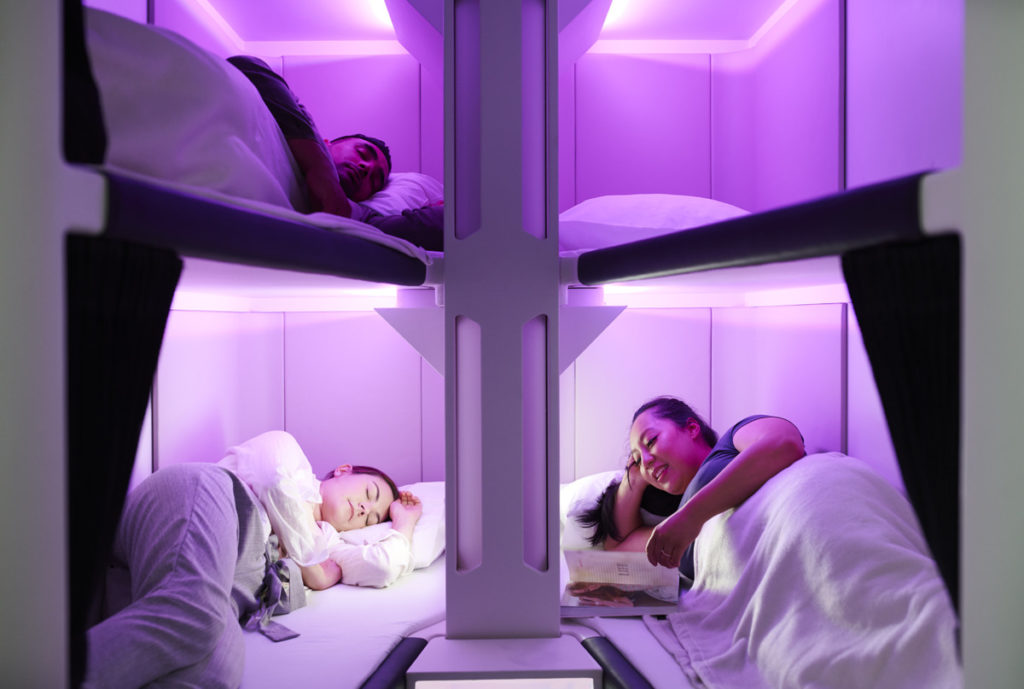 Is de Sleep Pod van Air New Zealand de toekomst van Economy?