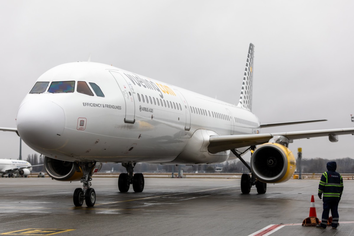 Airbus A321 van Vueling (Bron: Vueling)