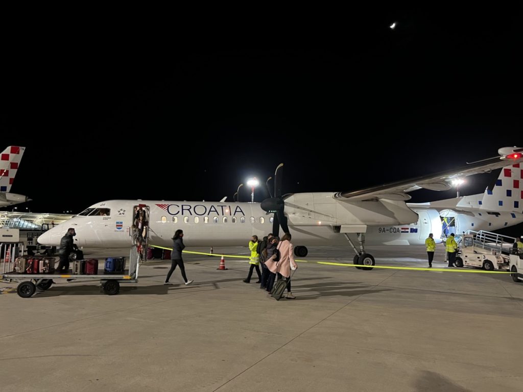 Review: Croatia Airlines Economy | Rome (FCO) – Split (SPU) | Bombardier Dash 8-400