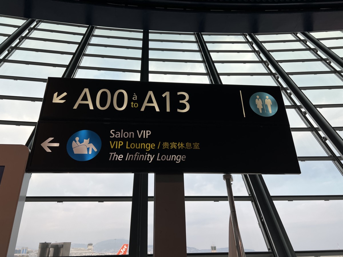 Review Infinity VIP Lounge Nice Airport 