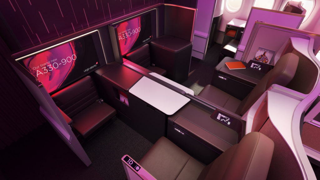 Virgin Atlantic onthult nieuwste cabine in nieuwe Airbus A330-900neo